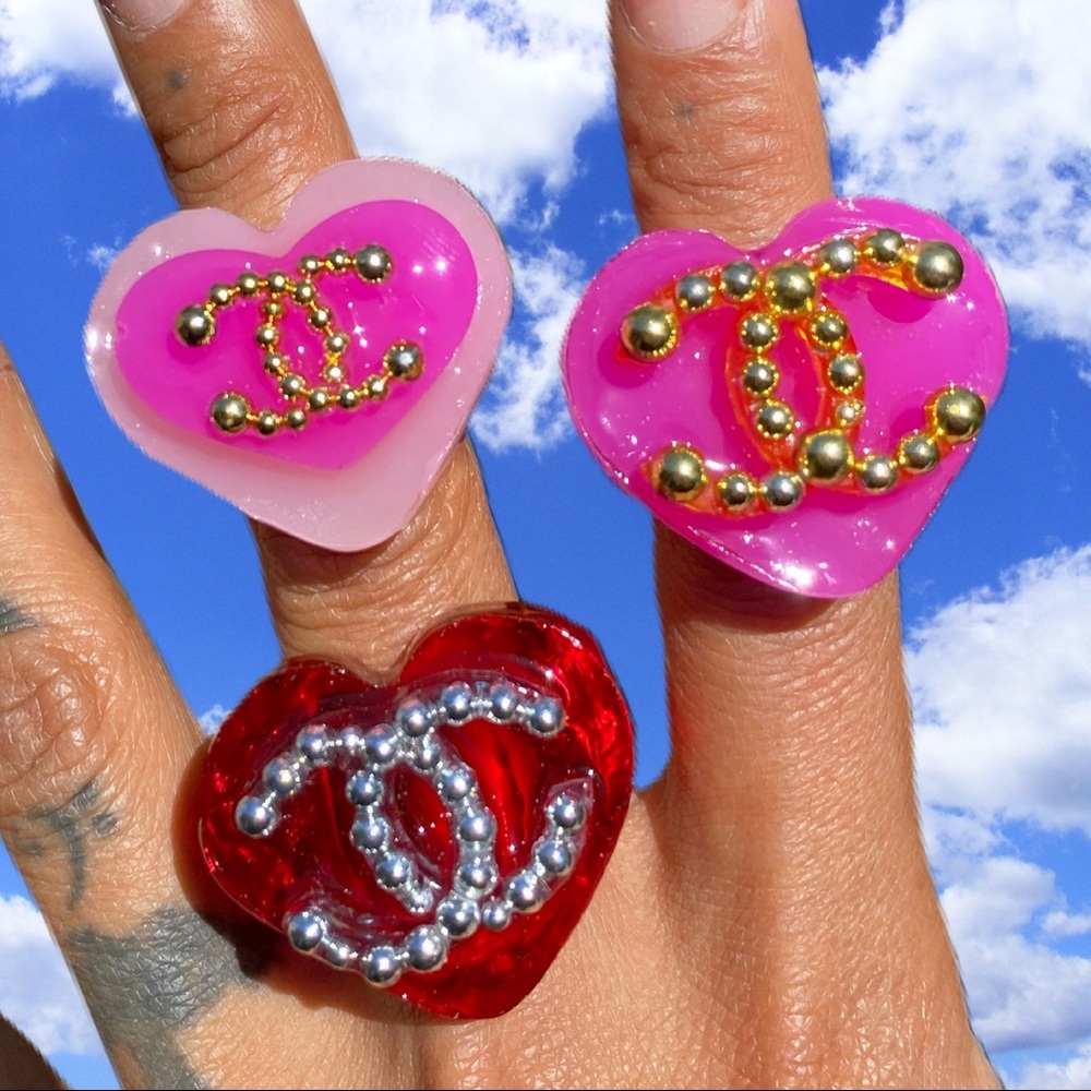 Chunky Resin Ring